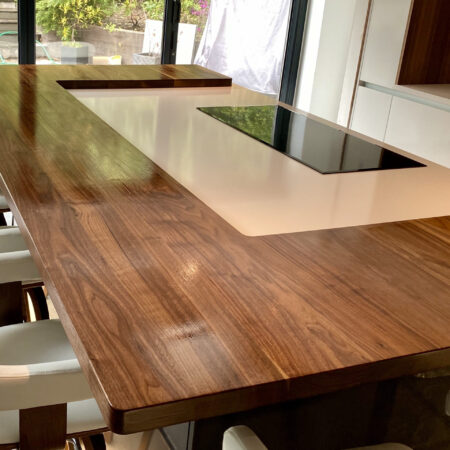 American Walnut Super Stave Worktop