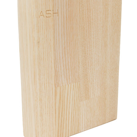Ash Worktop Sample 200mm x 150mm x 38mm