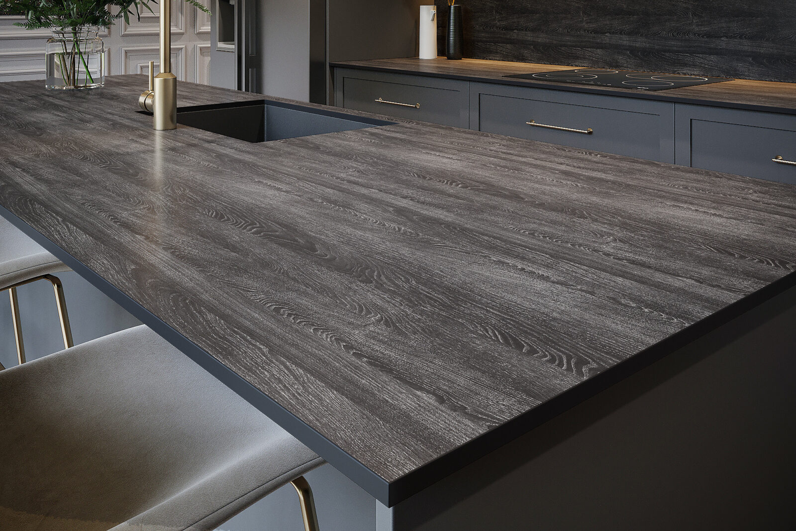Black Oak Worktop - Image 6