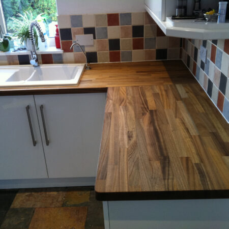 Tiger Walnut Worktop