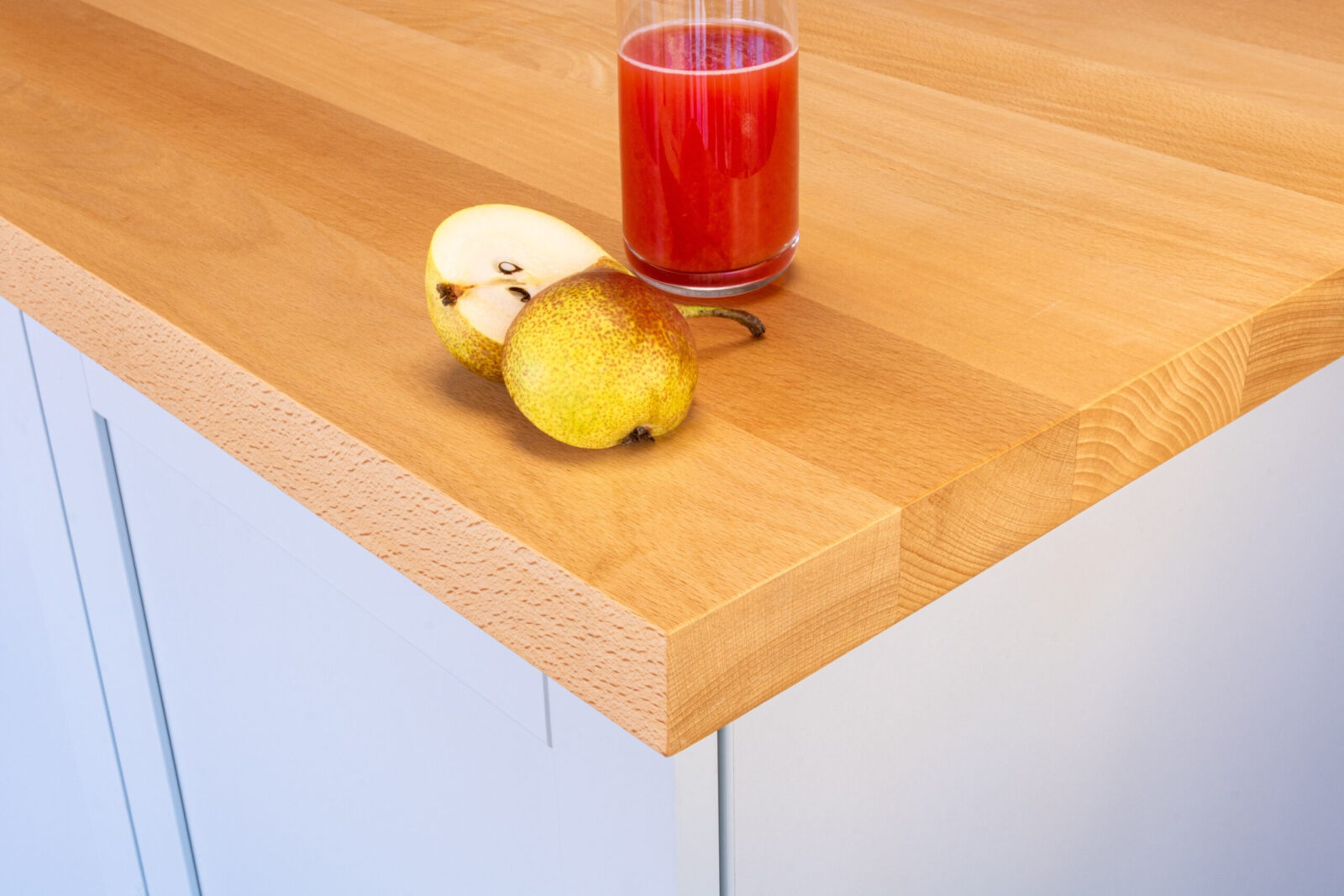 Prime Beech Full Stave Worktop - Image 2