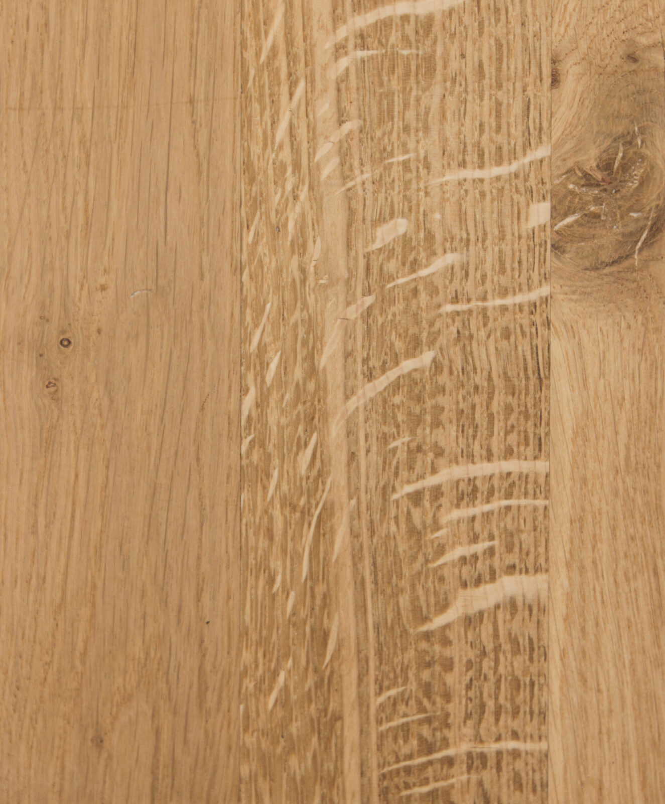 Rustic Oak Full Stave Worktop Sample 200mm x 150mm x 38mm - Image 2