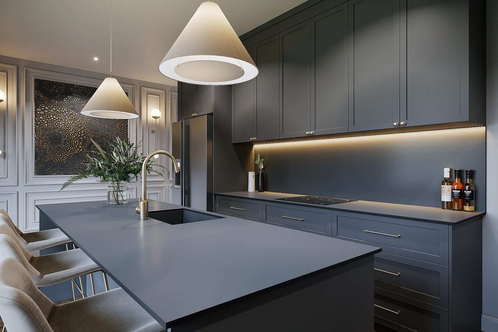 Shadow Grey Worktop - Image 4