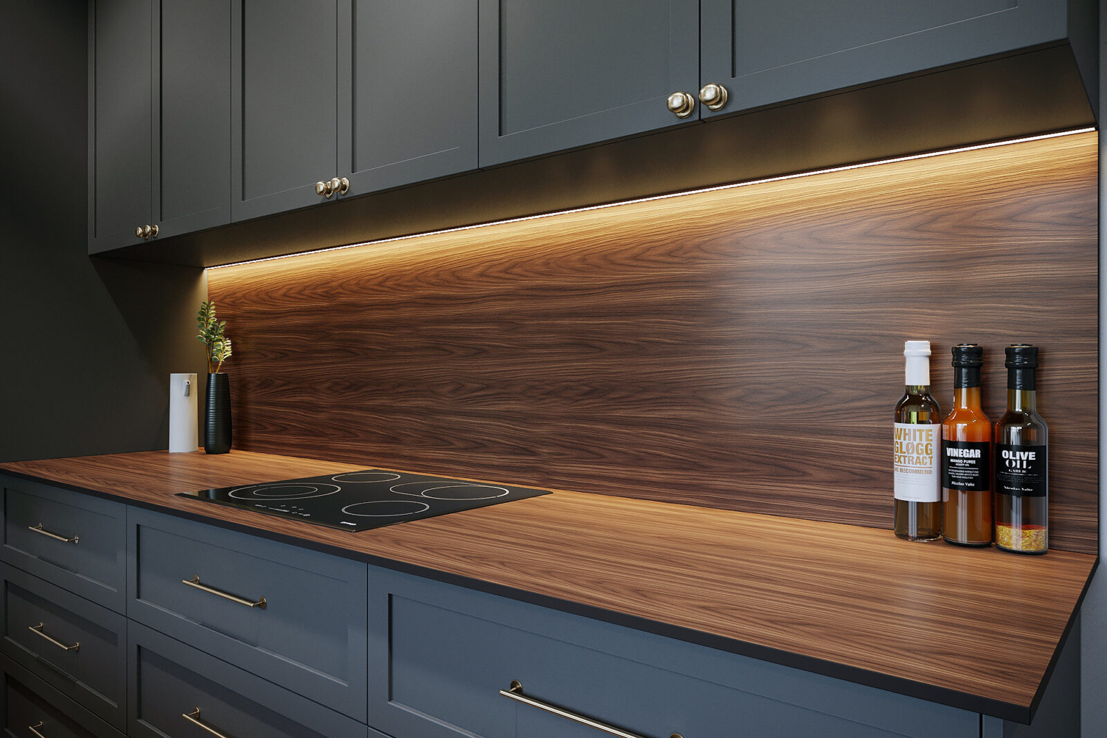 Velvet Walnut Worktop - Image 5