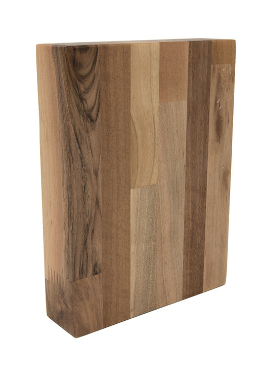 European Walnut Worktop 20mm Staves Sample 200mm x 150mm x 38mm