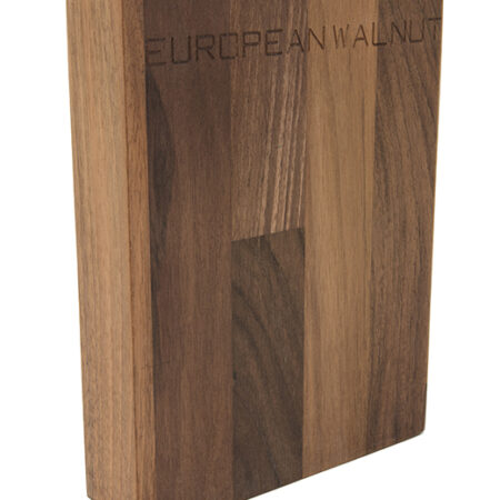 European Walnut Worktop Sample 200mm x 150mm x 38mm